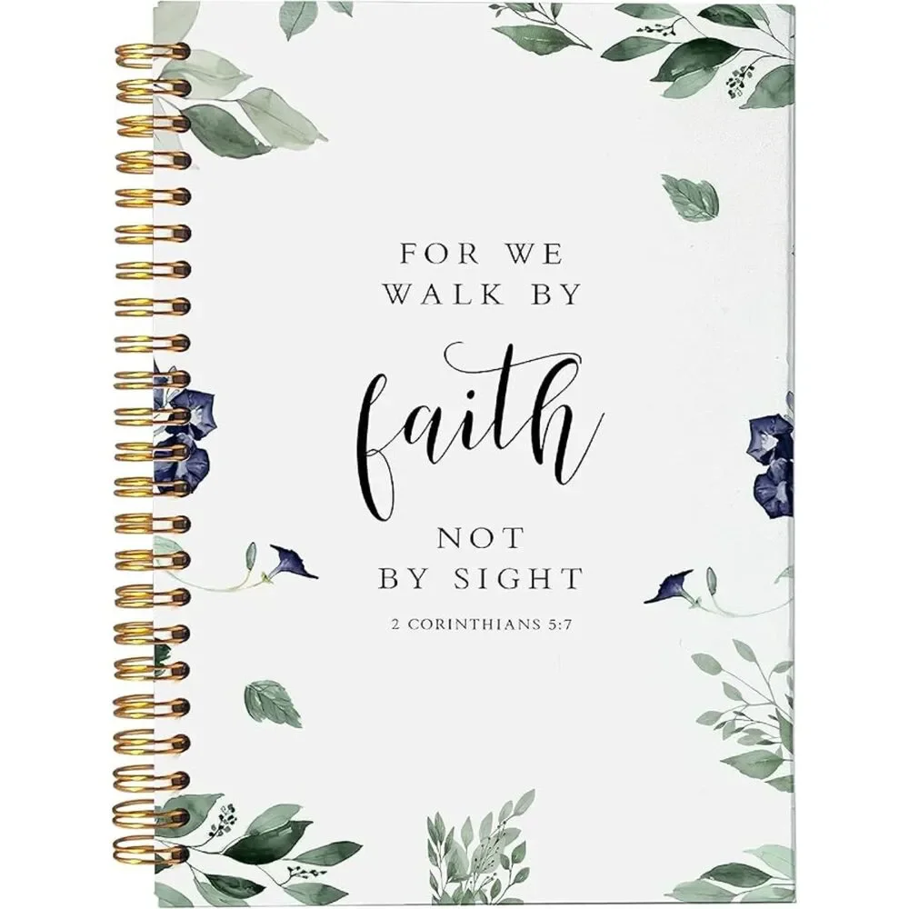 Christian Notebook,Bible Journaling Notebook,Bible Journal,Church Notes Notebook